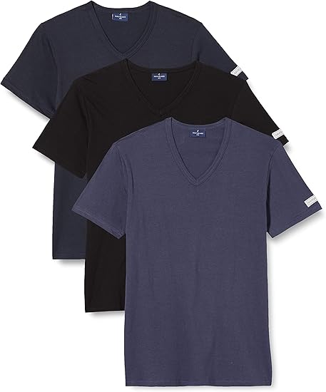 Maglia collo a V in cotone ART. 512 CFx3 NAVIGARE