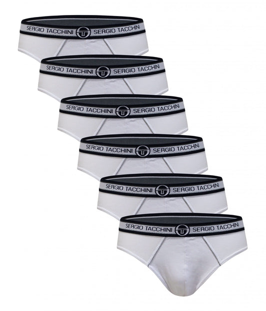 Sergio Tacchini Slip Boxer da Uomo in Cotone bielastico Pacco da 3 e 6 Pezzi