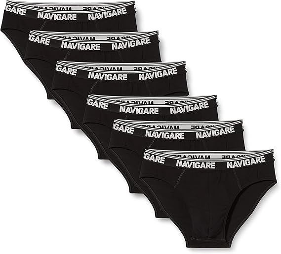 Slip homme six pièces avec élastique extérieur article 574E - Navigare