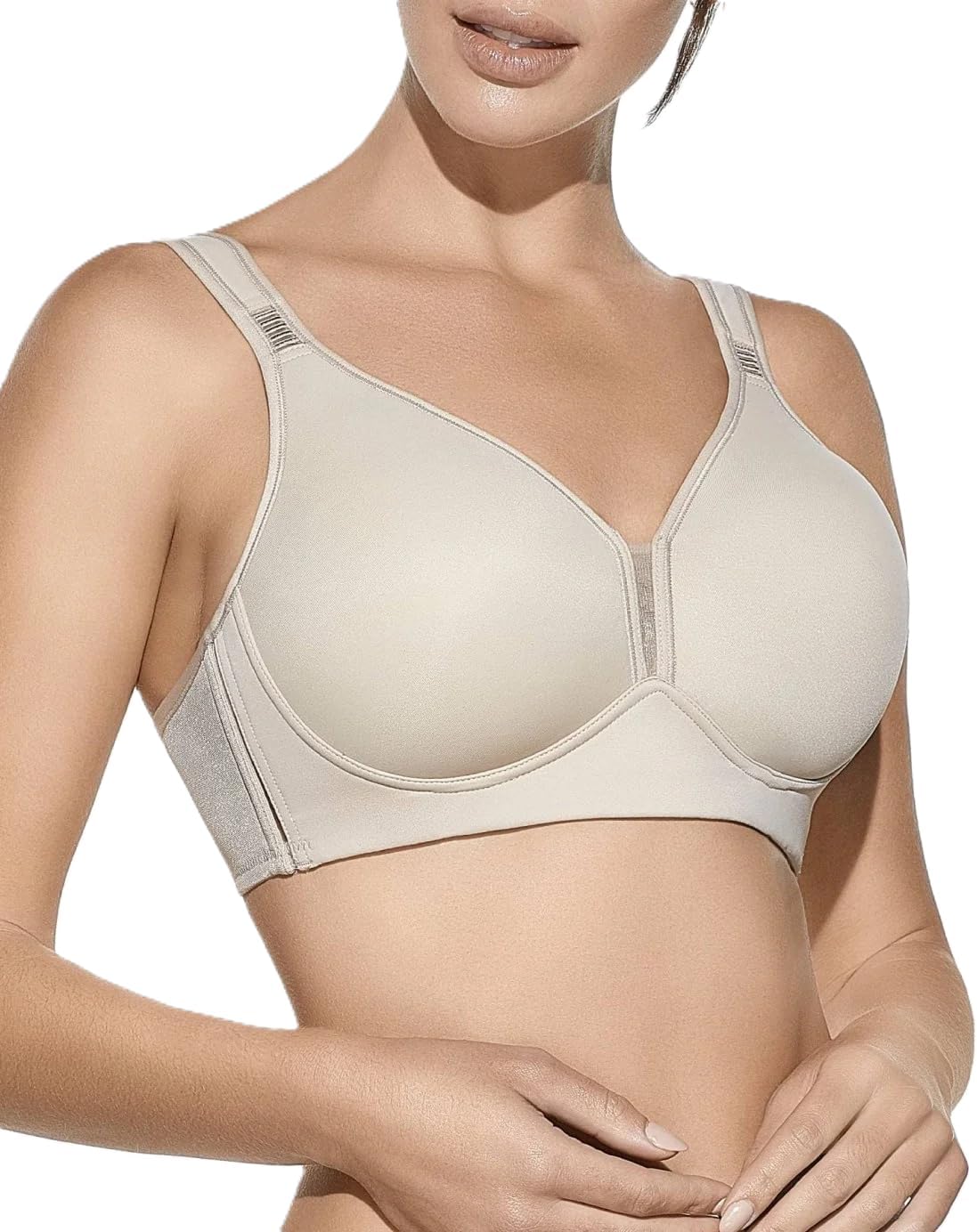 Selene Reggiseno Comfort Eloisa, Senza Ferretto, con Imbottitura e Spalline Larghe Coppa D