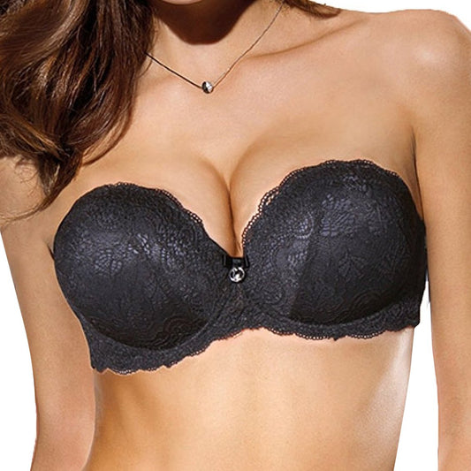 LORMAR Fascia Double Extra Pizzo Offerta Balconcino Super Push UP Varie TG E col