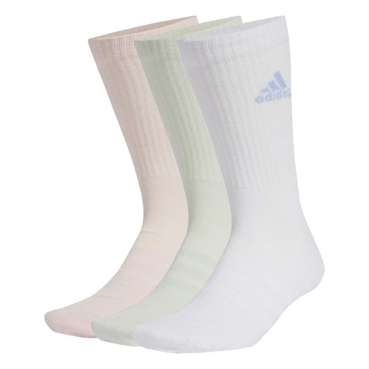adidas Unisex - Adulto Cushioned Crew Socks 3 Pairs