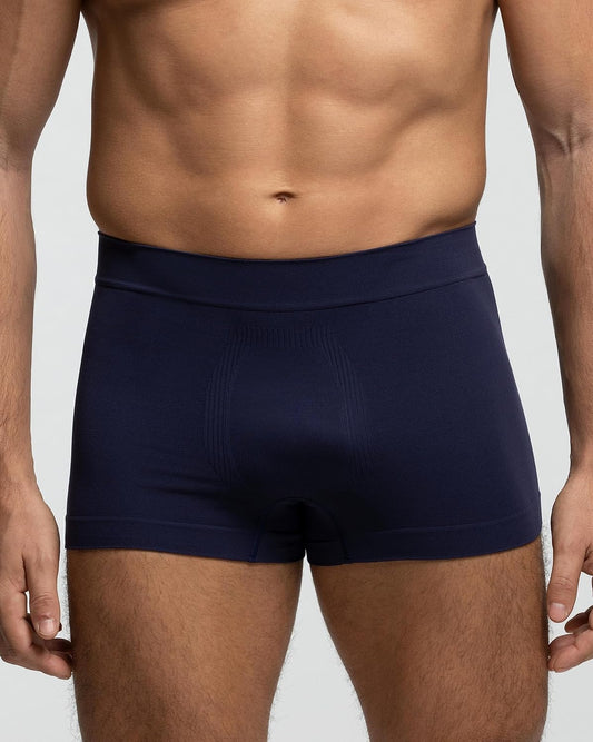 POMPEA Boxer U Seamless Mutande da Uomo (Pacco da 3)