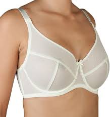 Reggiseno con ferretto e ricami a pois in tulle articolo Amina - Selene