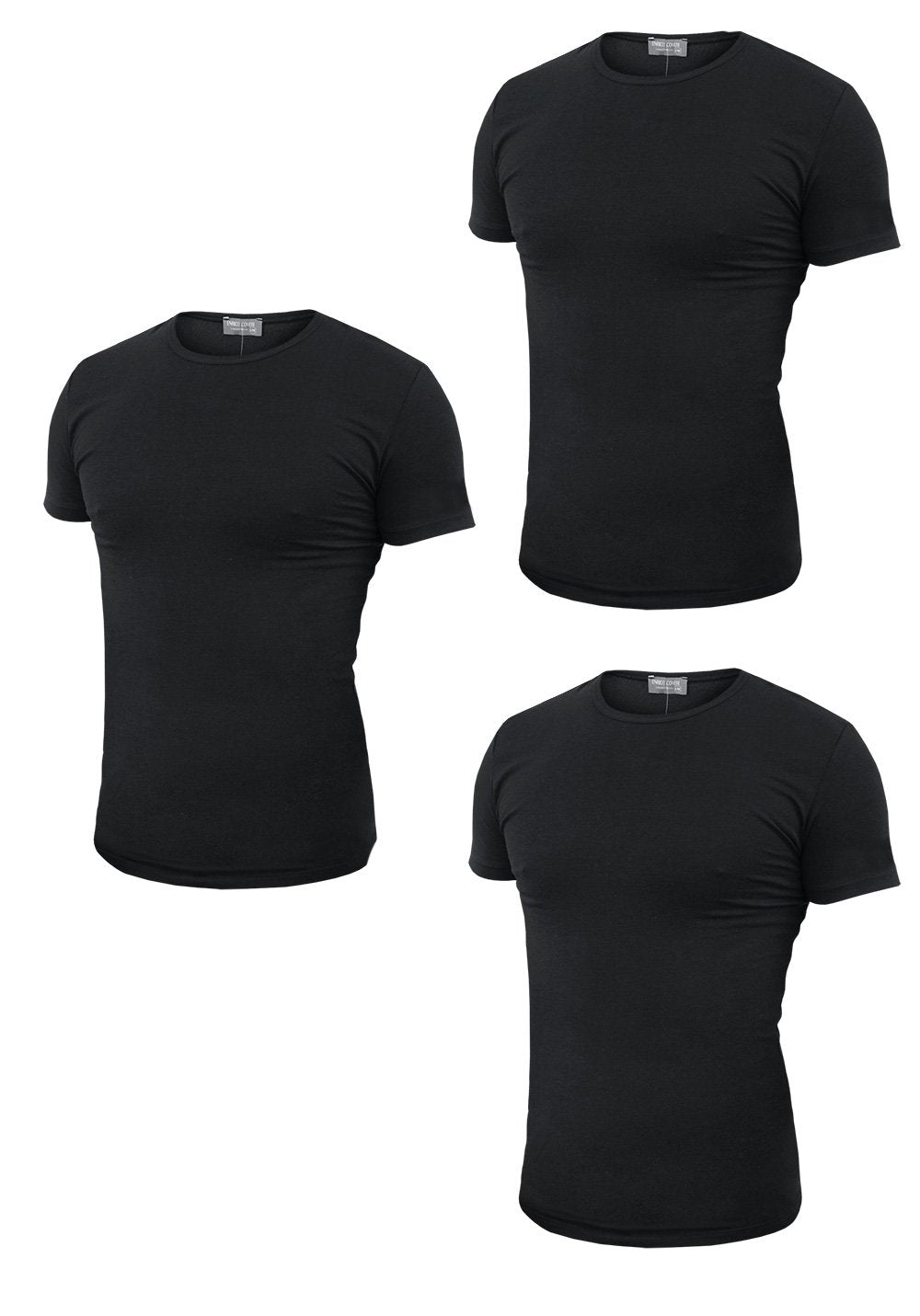 Enrico Coveri 3 t-Shirt Uomo Mezza Manica Girocollo