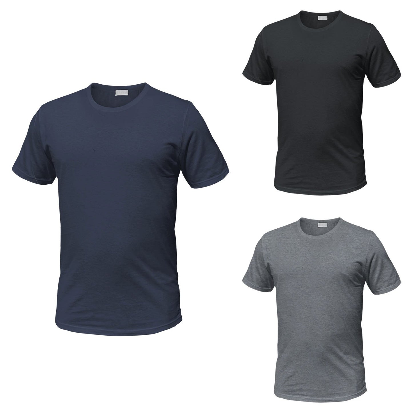 Enrico Coveri 3 t-Shirt Uomo Mezza Manica Girocollo