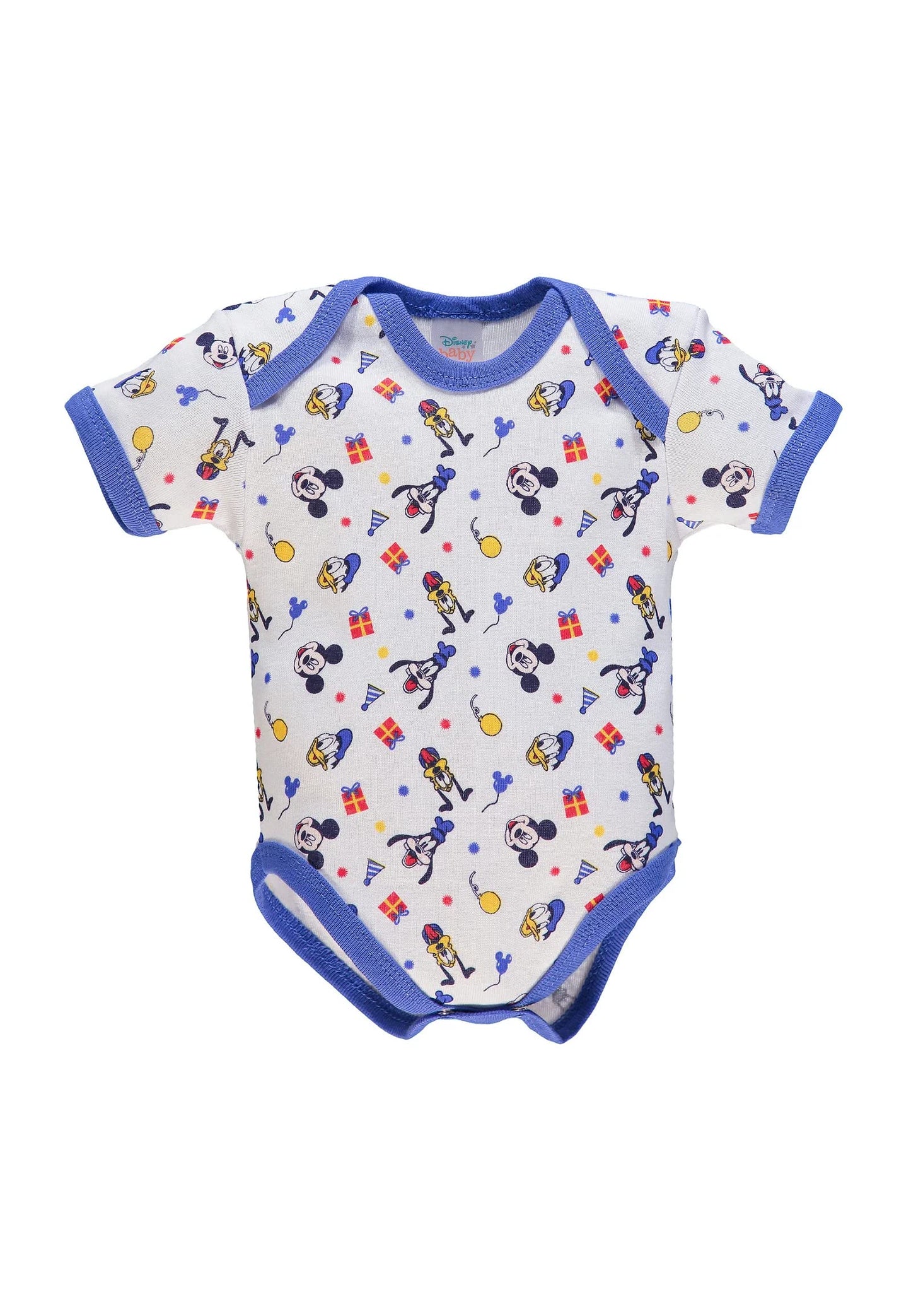Ellepi Body Disney Mezza Manica Neonato Cotone Minnie Topolino Mesi Neonata Anni Bambino Baby Shower Regali Bambina Bimbo Bimba Intimo Neonati Bodini Maniche Maschio Femmina