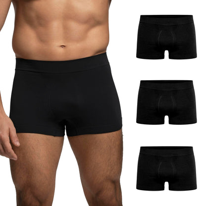 POMPEA Boxer U Seamless Mutande da Uomo (Pacco da 3)