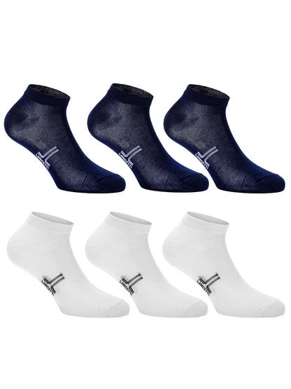 LANCETTI -6 paia di calzini corti uomo o donna, calzini in filo di cotone di Scozia – comfort e qualità