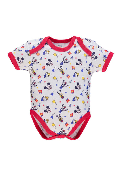 Ellepi Body Disney Mezza Manica Neonato Cotone Minnie Topolino Mesi Neonata Anni Bambino Baby Shower Regali Bambina Bimbo Bimba Intimo Neonati Bodini Maniche Maschio Femmina