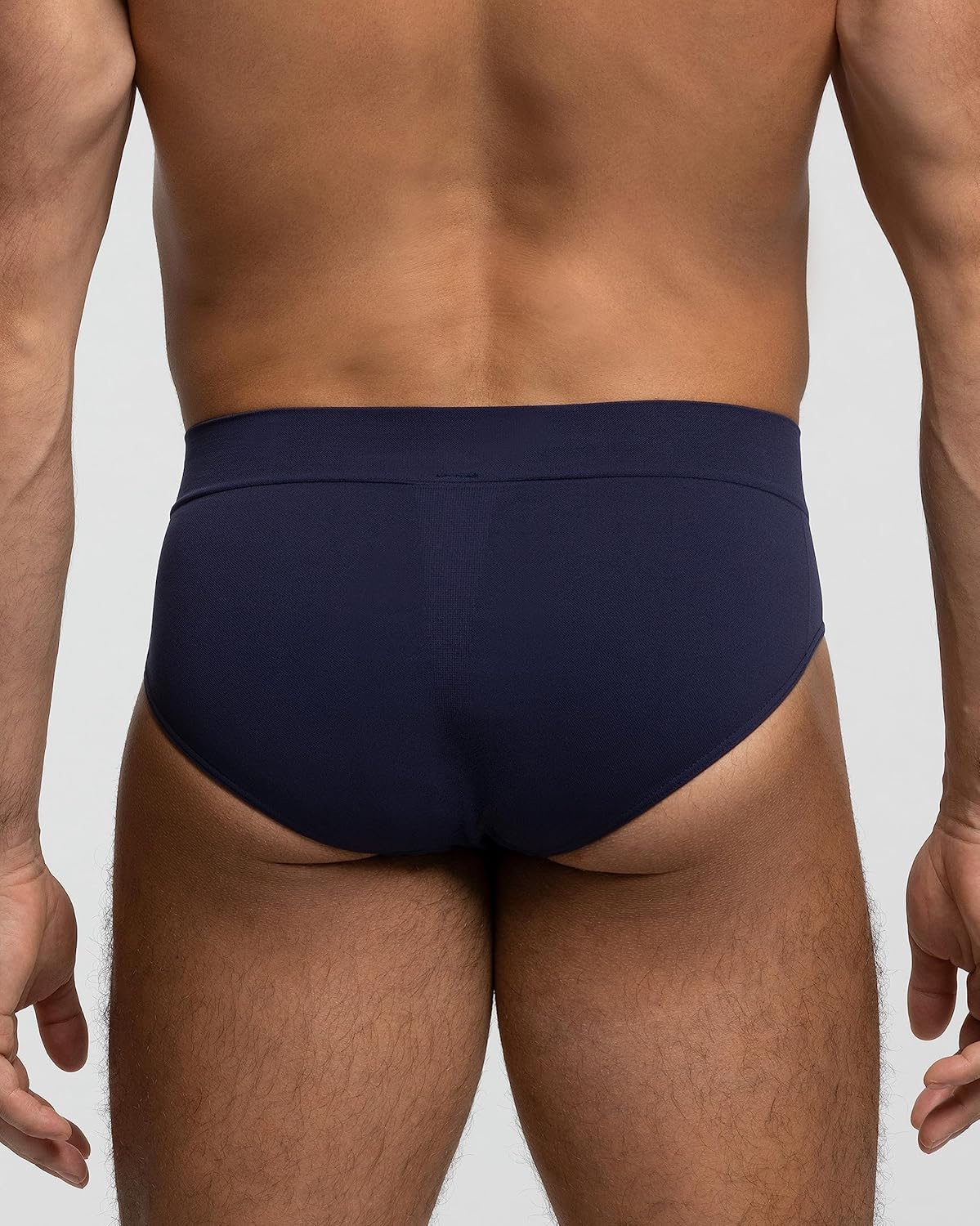 POMPEA Men's Slip U Seamless Briefs (Pack of 3)