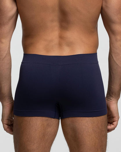POMPEA Boxer U Seamless Mutande da Uomo (Pacco da 3)