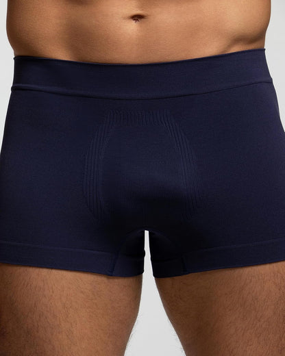 POMPEA Boxer U Seamless Mutande da Uomo (Pacco da 3)