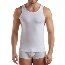 Maillot de corps homme en coton peigné (pack de 3 pièces) article ET1102 - Enrico Coveri