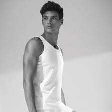 Maillot de corps homme en coton peigné (pack de 3 pièces) article ET1102 - Enrico Coveri
