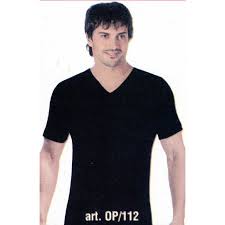 T-shirts homme manches mi-longues en jersey de coton col rond / col V - blanc / assorti (pack de 6 pièces) article OP12 / OP30 / OP112 / OP113 - Speedy