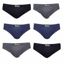 Lot de six slips homme avec élastique interne article 574 - Navigare