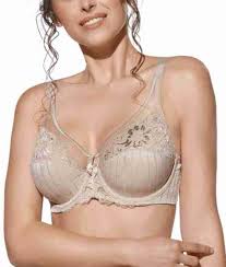 SELENE Underwired bra with adjustable straps, C or D cup, art. MARILUZ