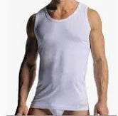 Maillot de corps homme épaules larges en jersey de coton article 511 (lot de 3) - Navigare