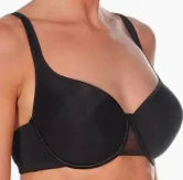 Soutien-gorge avec armatures en microfibre lisse bonnet D article Sara - Selene