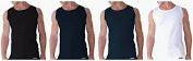 Maillot de corps homme épaules larges en jersey de coton article 511 (lot de 3) - Navigare